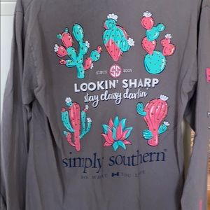 3/$22 Simply Southern Medium Long Sleeve